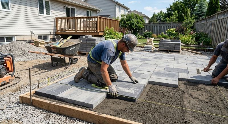 Hardscape Pavers Installation in Norwalk, CT