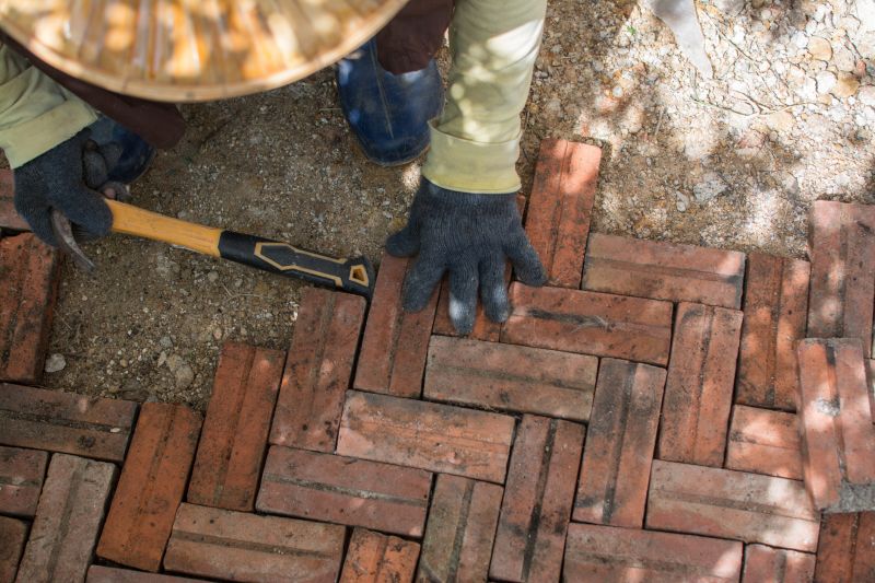Patio Brick Installation in Providence, RI