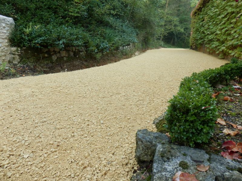 Driveway with Gravel