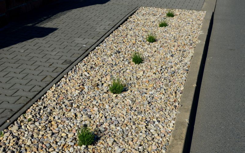 Summer Pea Gravel Placement