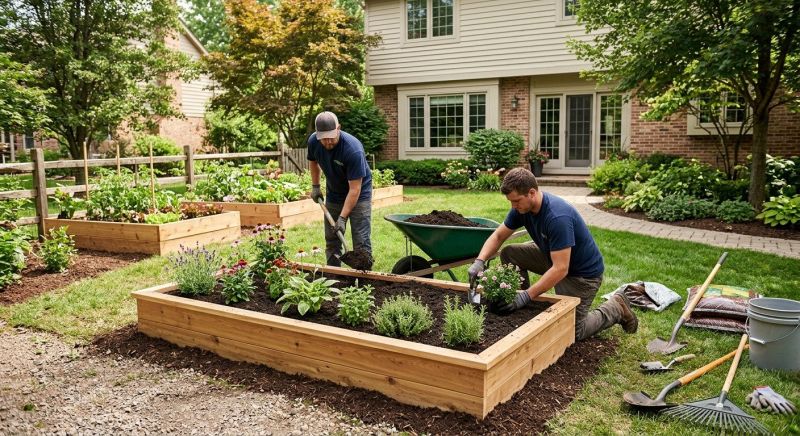 Raised Flower Bed Installation in Honolulu, HI